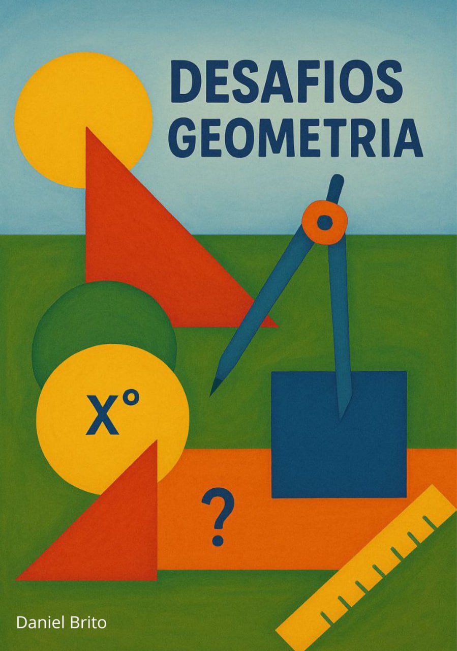 Capa do livro Desafios de Geometria - volume 01